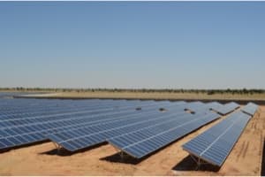 India solar power generation plant